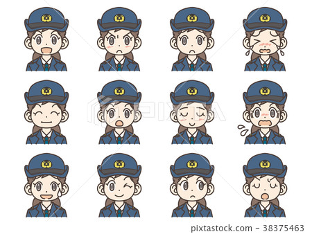 女警官的表情變異 女警官的表情變異 38375463
