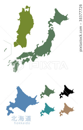 Japan_dituresures_北海道地圖 38377726
