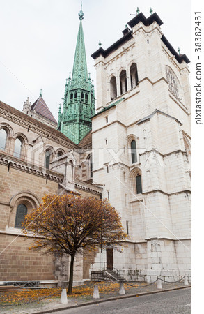 St. Peters Cathedral exterior, Geneva St. Peters Cathedral exterior, Geneva 38382431