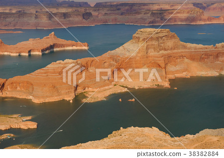 Lake Powell aerial view Lake Powell aerial view 38382884