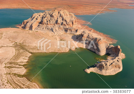 Lake Powell aerial view Lake Powell aerial view 38383077