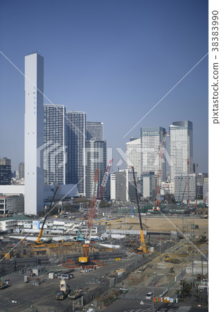 日本東京城市景觀“我想看運動員村和其他框架出現”相關照片搜索關鍵詞是奧運村相關圖片 38383990