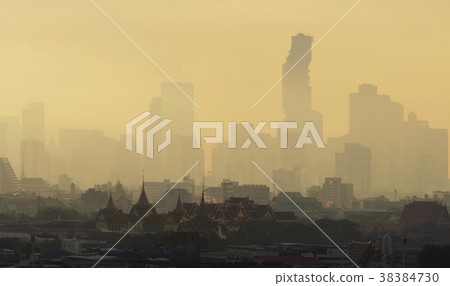 Grand Palace and Wat Pho in Bangkok City, Thailand 38384730