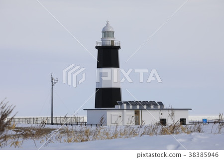 Nototori通行證燈塔在冬天2018年 38385946