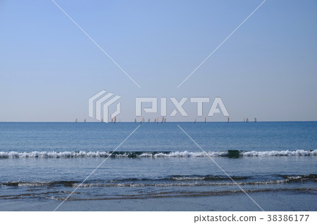 Scenery of the coast · Yuigahamahama Scenery of the coast · Yuigahamahama 38386177