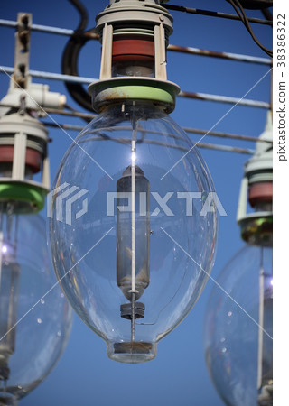 Taking a picture of the landscape of a fishing light without light from a squid fishing boat Taking a picture of the landscape of a fishing light without light from a squid fishing boat 38386322