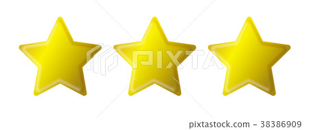 三顆金色的星星 38386909