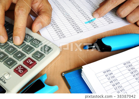 Accounting and audit concept. Accounting and audit concept. 38387042