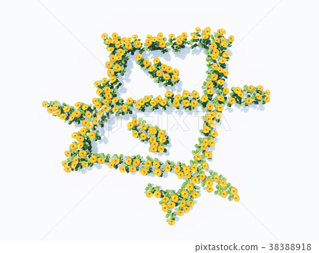 Flower character "Mother" 38388918