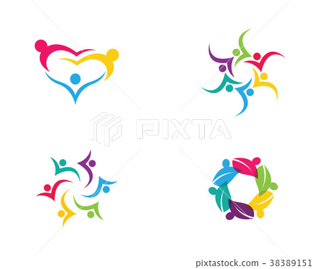 Community care Logo template 38389151