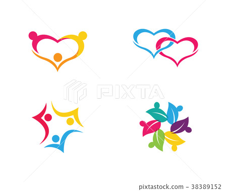 Community care Logo template 38389152