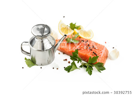 Fresh Salmon Steak. Fresh Salmon Steak. 38392755