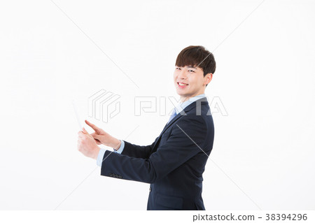 辦公室工作人員，新員工，業務概念的姿勢 38394296