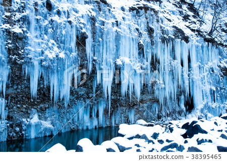 Shirakawa ice pillar group Shirakawa ice pillar group 38395465