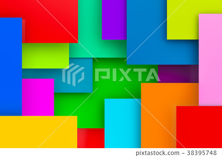 Abstract colorful background, 3D rendering Abstract colorful background, 3D rendering 38395748