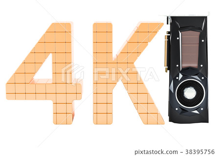 4K high resolution, computer video card GPU 4K high resolution, computer video card GPU 38395756