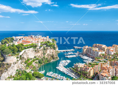Monaco Fontvieille Monaco marina Mediterranean  38397008