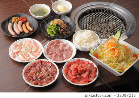 Yakiniku Korean food gathering Yakiniku Korean food gathering 38397218