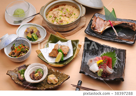 Japanese food set Japanese food set 38397288