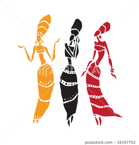 African Beautiful Women 38397702