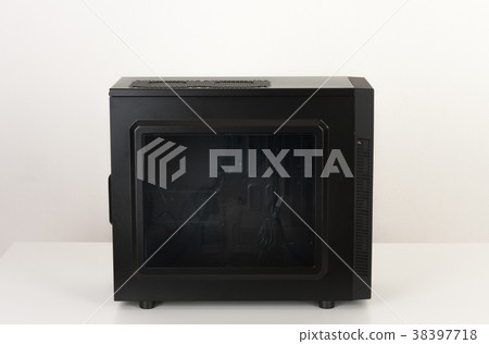 Midi tower PC case with transparent acryl side Midi tower PC case with transparent acryl side 38397718