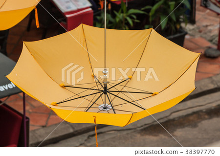 Background colorful umbrella street decoration Background colorful umbrella street decoration 38397770