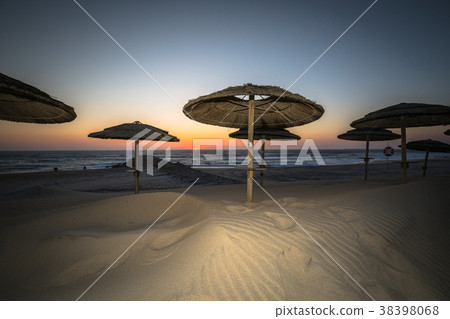 Costa Nova beach in Aveiro, Portugal Costa Nova beach in Aveiro, Portugal 38398068