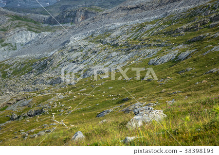 View of Ordesa valley and Monte Perdido massif, View of Ordesa valley and Monte Perdido massif, 38398193
