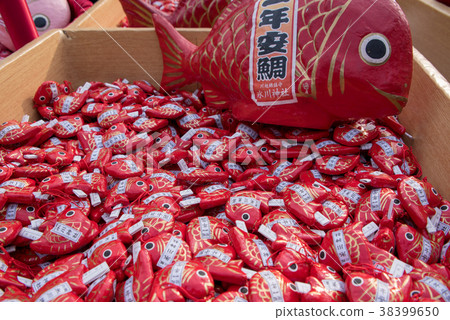Kawagoe Hikawa Shrine Omikuji婚姻之神祝你好運祈禱 38399650