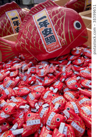 Kawagoe Hikawa Shrine Omikuji婚姻之神祝你好運祈禱 38399651