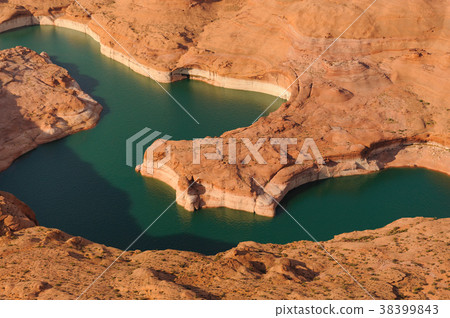 Lake Powell aerial view Lake Powell aerial view 38399843