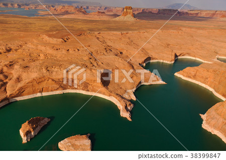 Lake Powell aerial view Lake Powell aerial view 38399847