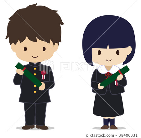 Cute Student Jumper Skirt Graduation 38400331