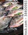 Thai salted grilled fish 38400983