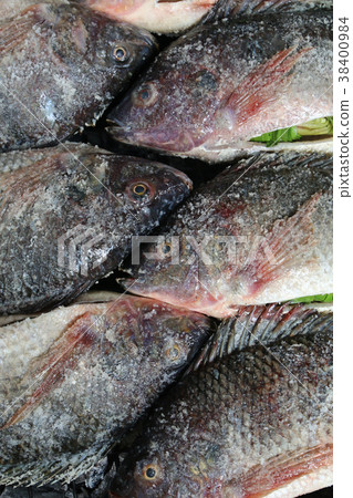 Thai salted grilled fish 38400984