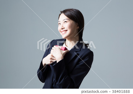 Business woman, Lifestyle, Facial expression, Posing 38401888