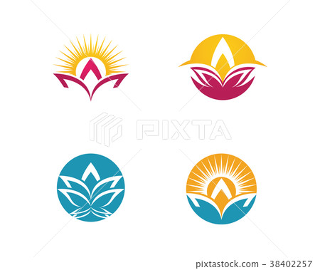 Beauty Vector lotus flowers design Beauty Vector lotus flowers design 38402257