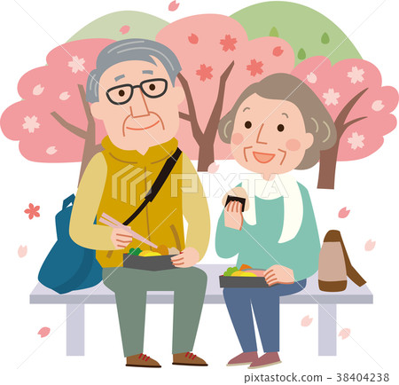 櫻花觀看夫婦 38404238
