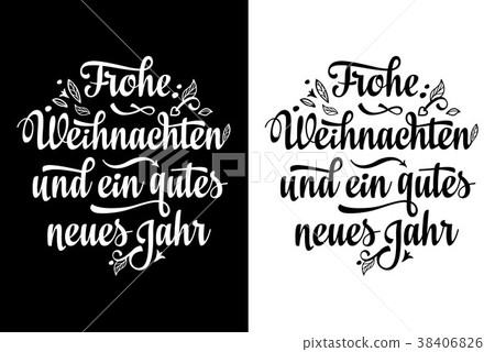 Frohe Weihnacht. Neues Jahr. Christmas In Germany 38406826