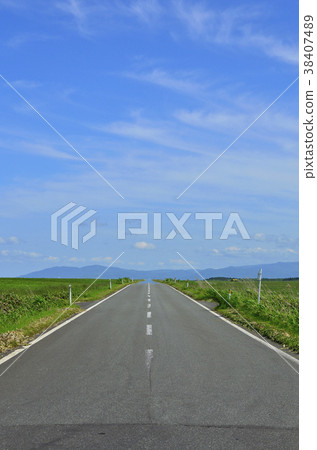 Scenery of Ichibodo road Esanuka line 38407489