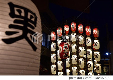 Gion festival Black main mountain Gion festival Black main mountain 38407820