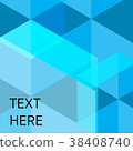 Adstract vector background Icon with transparent 38408740