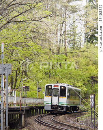 新鮮的綠色無人站 38408822