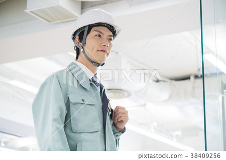 Construction Building Real Estate Business Male Businessman Construction Building Real Estate Business Male Businessman 38409256