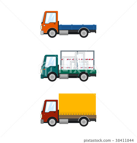 Set of Cargo Trucks 38411844