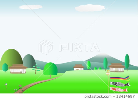 Countryside carp streamer and carp 38414697