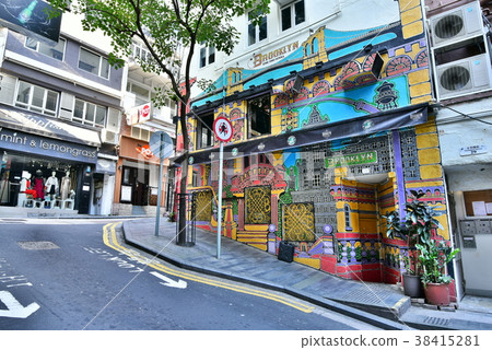 Hong Kong Island Mural Art Area Hong Kong Island Mural Art Area 38415281