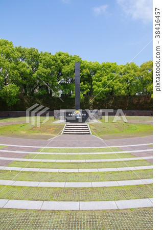 長崎原子彈秋天中心紀念碑 長崎原子彈秋天中心紀念碑 38416457