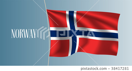 Norway waving flag vector illustration Norway waving flag vector illustration 38417281