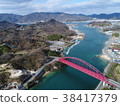 Mukaijima Ohashi 9 from the drone 38417379